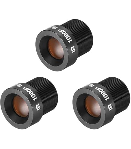 Amazon.com : uxcell 3 Pcs CCTV Camera Lens 8mm Focal Length 3MP F2